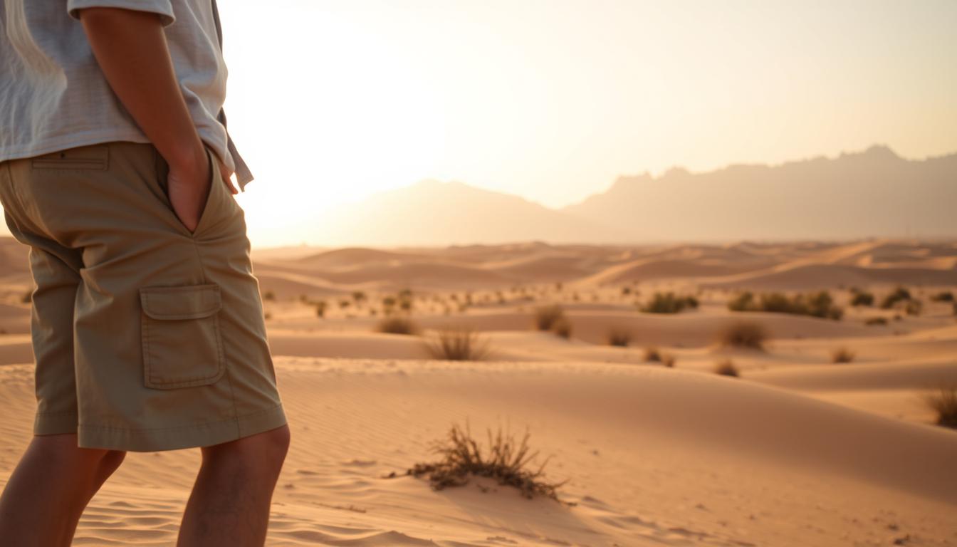 Can I wear shorts in desert safari Dubai?