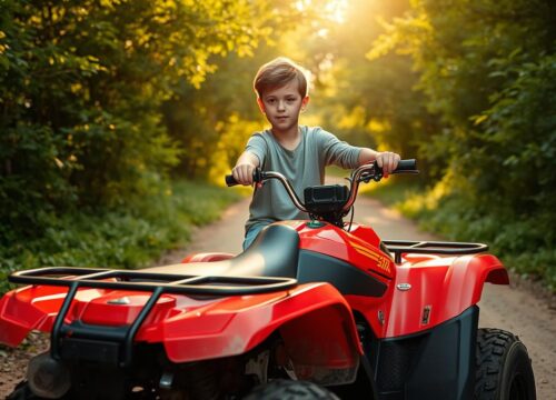 Can a 13 year old ride a quad bike?