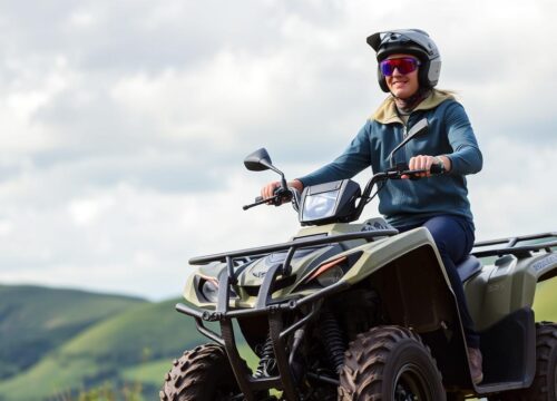 Can you have two people on a quad bike?