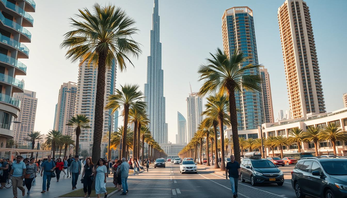 Can you walk everywhere in Dubai?