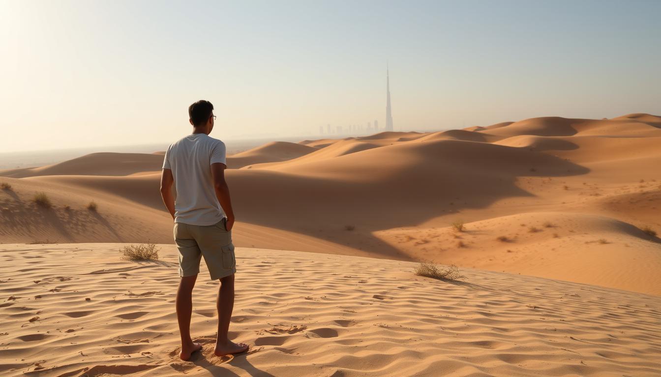 Can you wear shorts in Dubai desert?