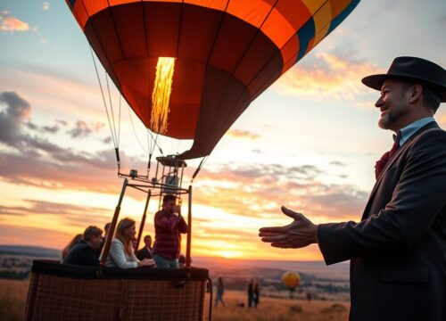 Do I tip for a hot air balloon ride?