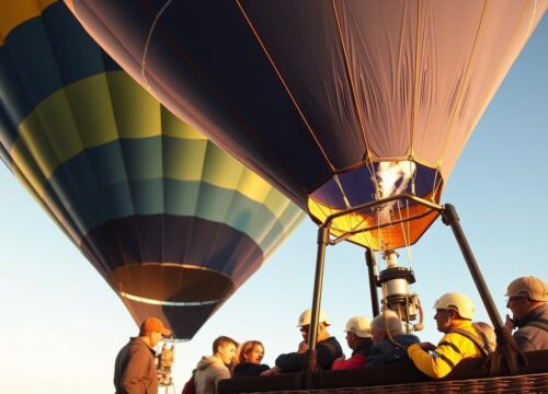 Do you get weighed before hot air balloon?