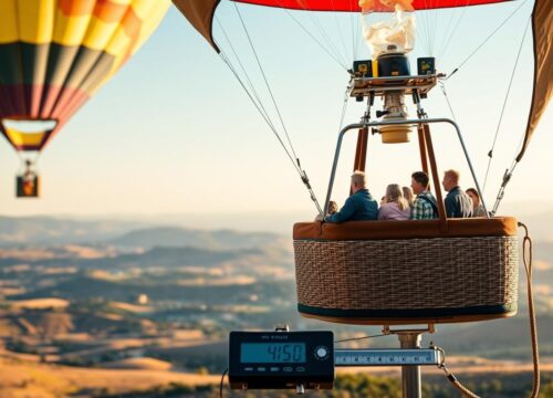 Do you get weighed for hot air balloon?