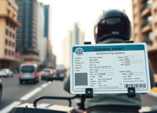 Do you need a license to drive a quad bike in Dubai?