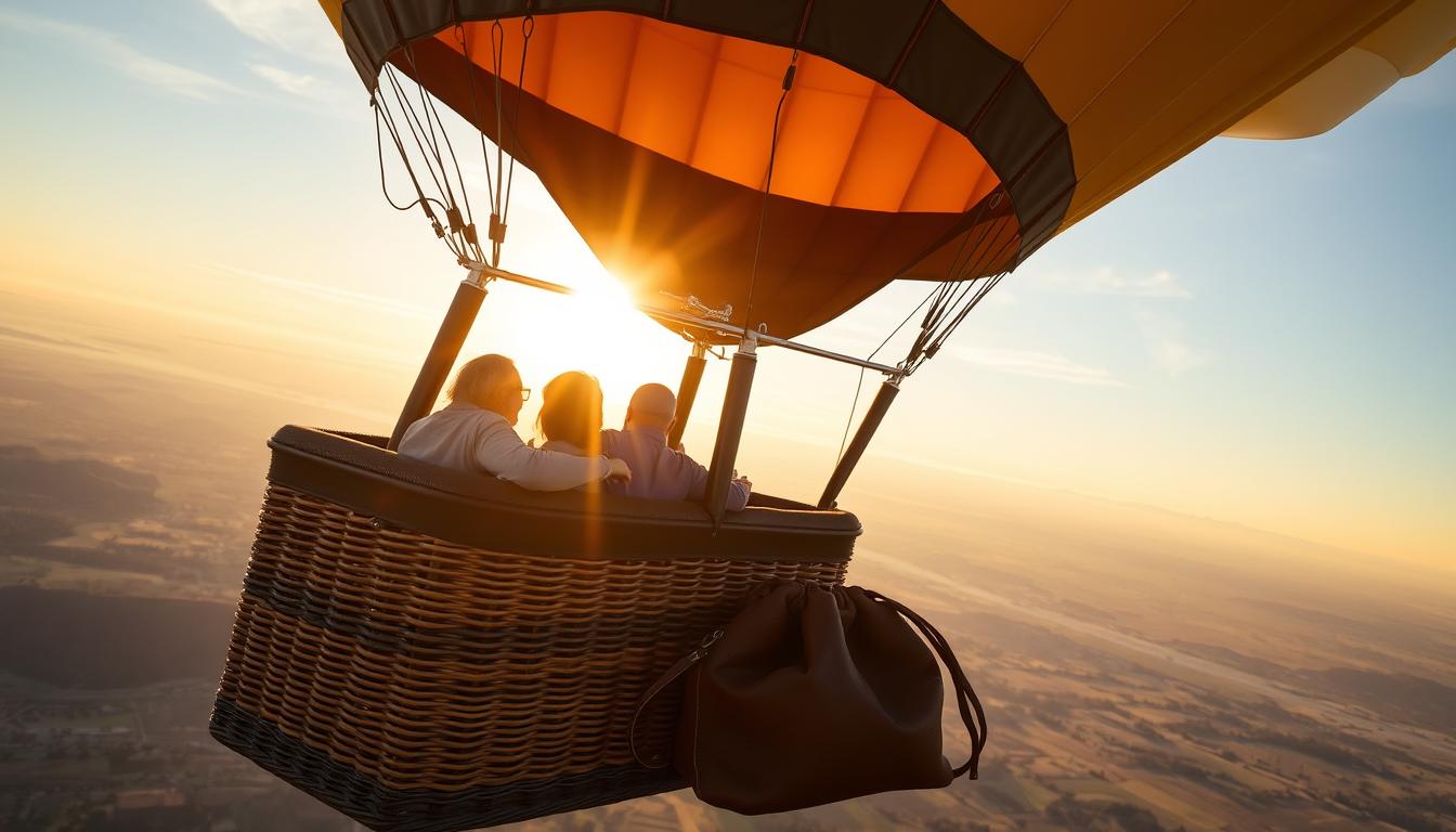 Do you tip after a hot air balloon ride?