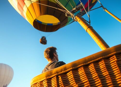 Do you wear a parachute in a hot air balloon?