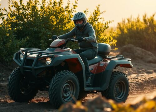 How do you stay safe on a quad bike?