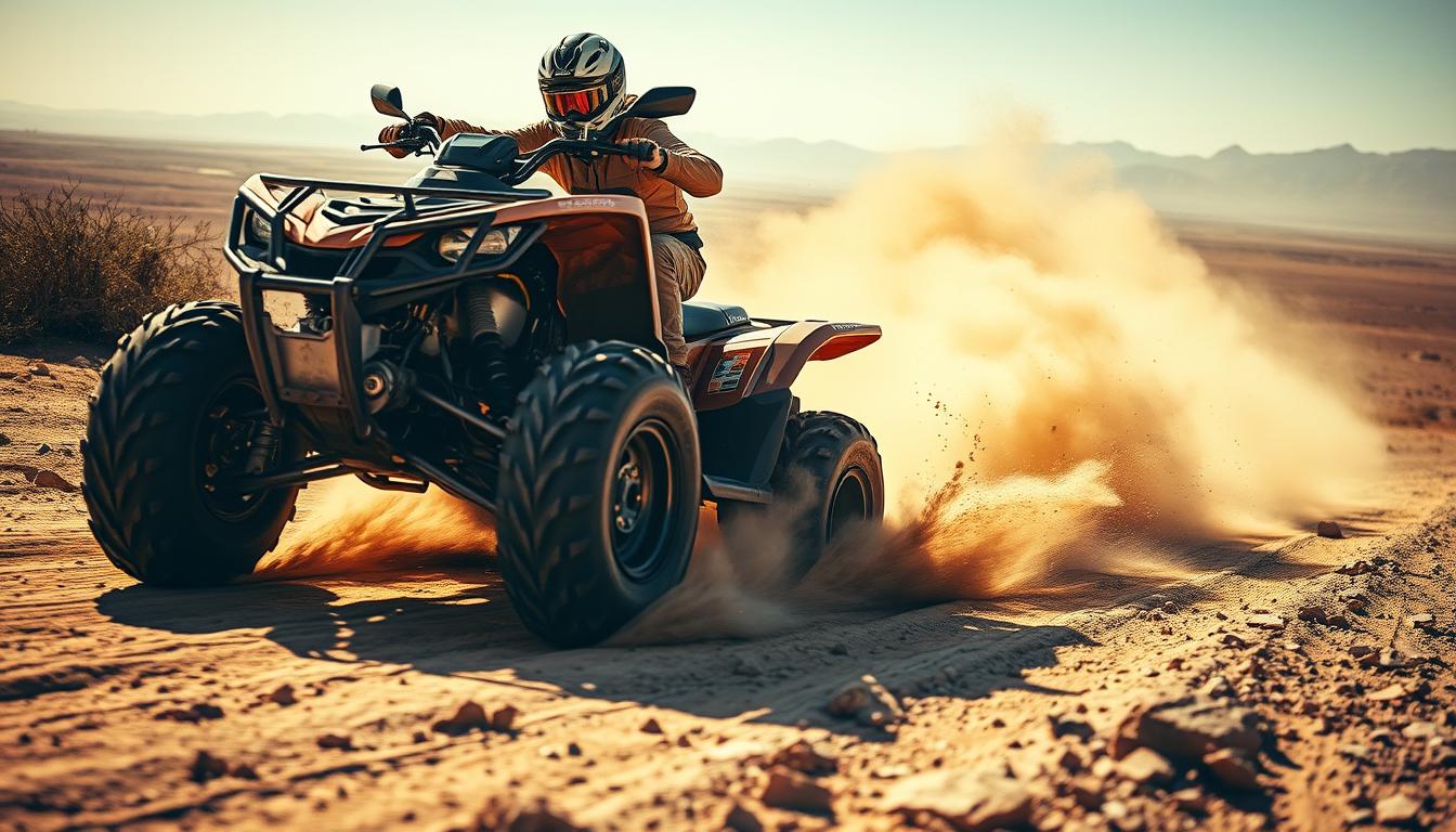 How fast can a quad bike go?