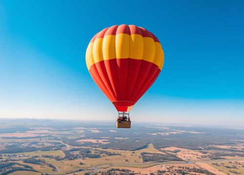 How fast can you go in a hot air balloon?