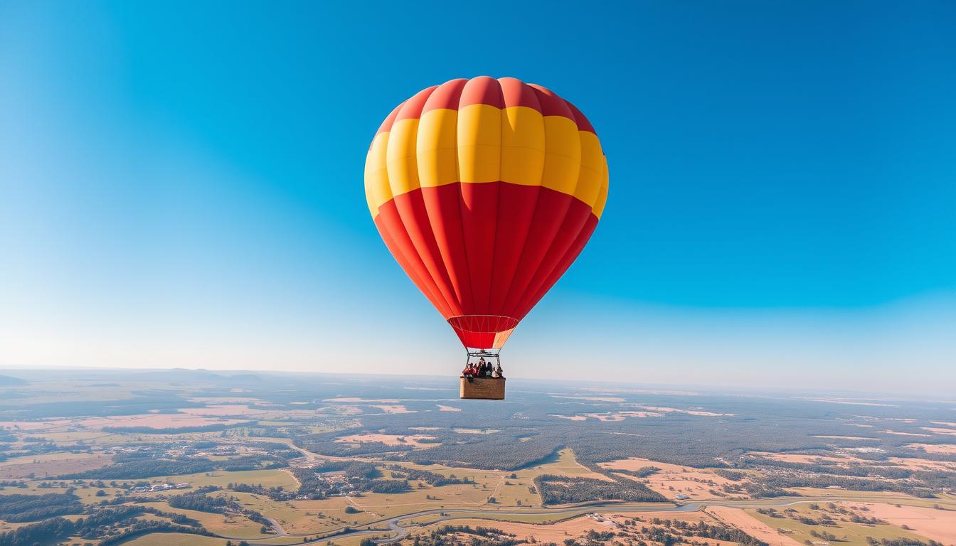 How fast can you go in a hot air balloon?