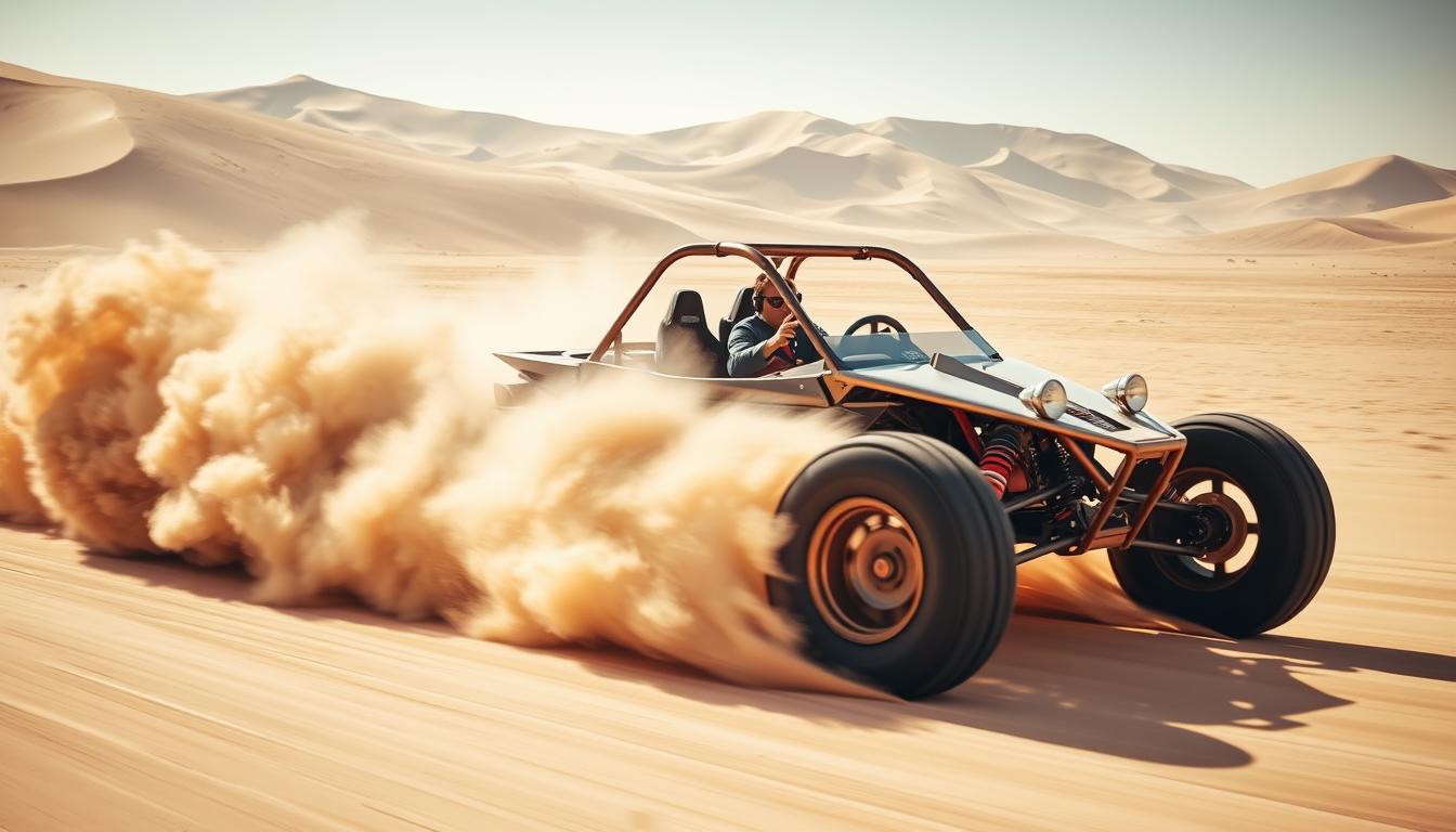 How fast does a dune buggy go?