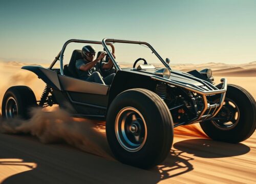 How fast is a 500cc dune buggy?