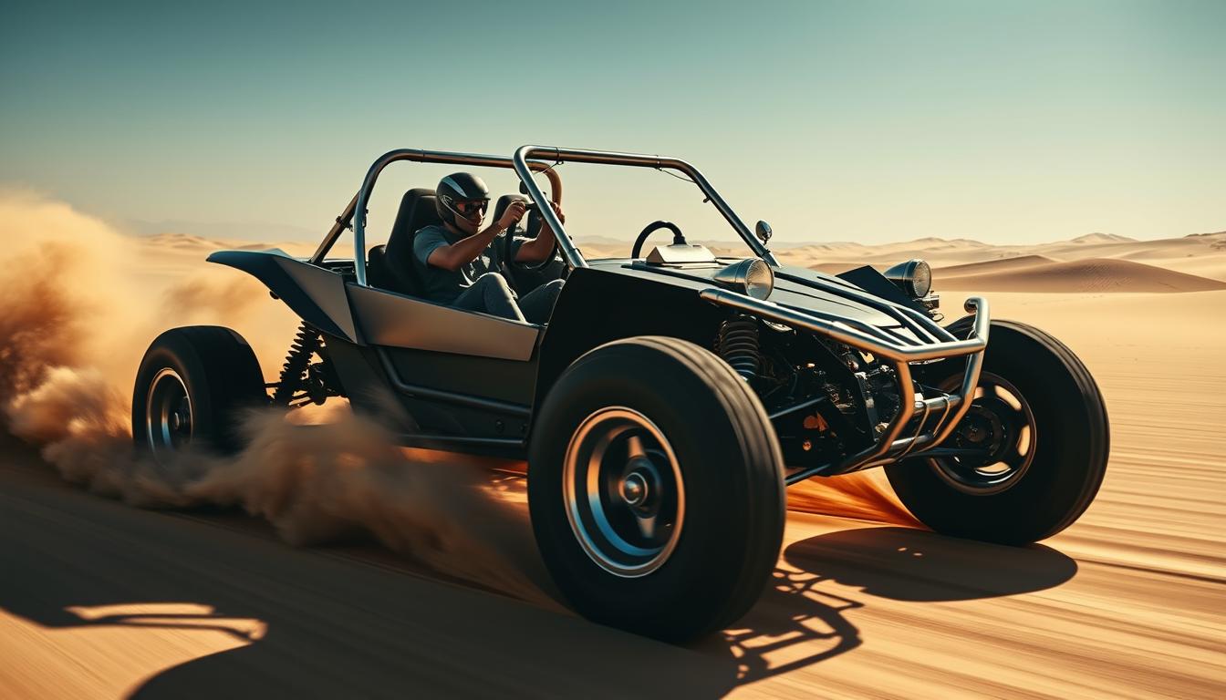 How fast is a 500cc dune buggy?