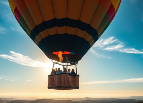 How long can you stay in a hot air balloon?