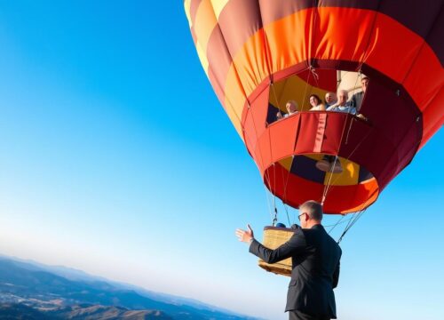 How much do you tip for a hot air balloon ride?