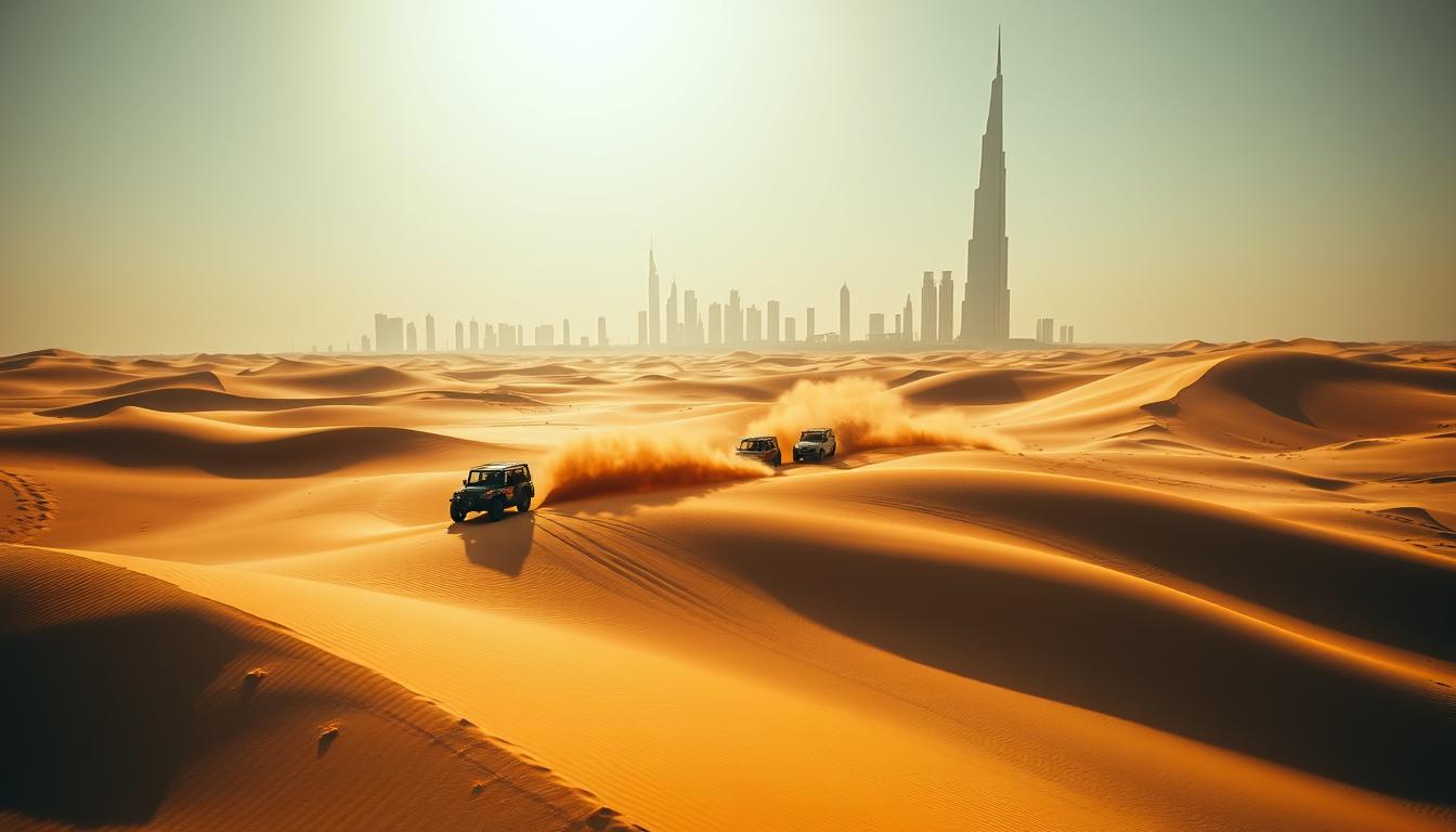 How much does it cost to do the dune bashing in Dubai?
