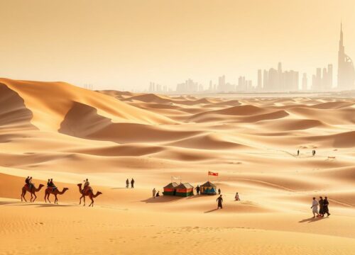How much does it cost to go to the desert in Dubai?