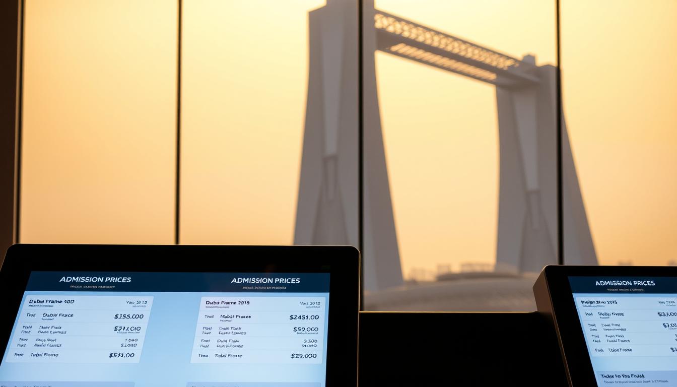How much does it cost to see the Dubai Frame?