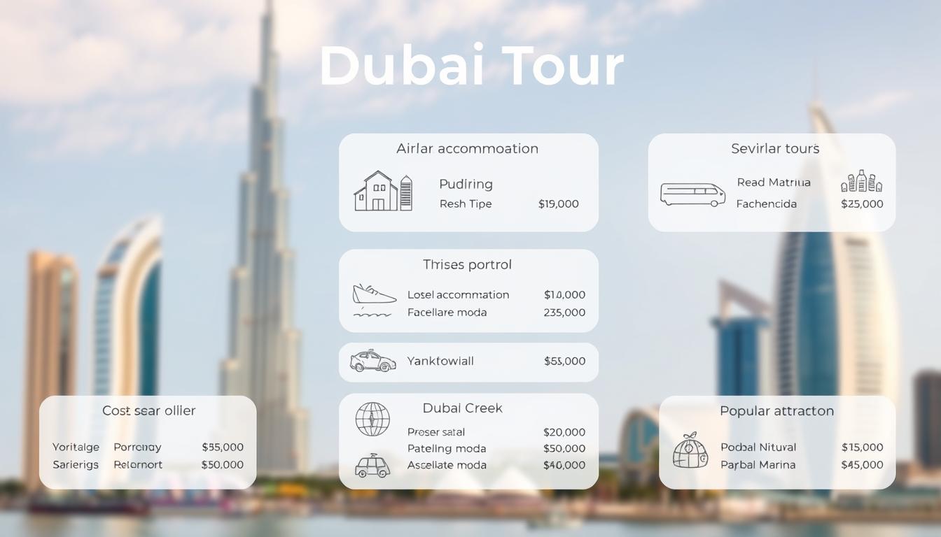 How much money is required for Dubai tour?