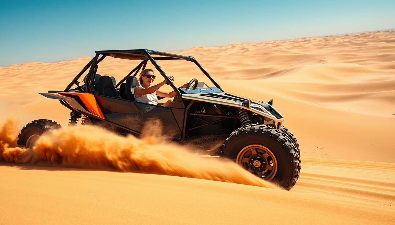 How old do you have to be to go dune bashing in Dubai?