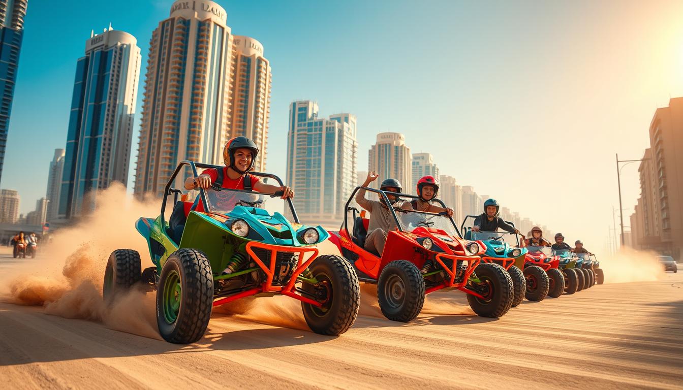How old do you have to be to ride a buggy in Dubai?
