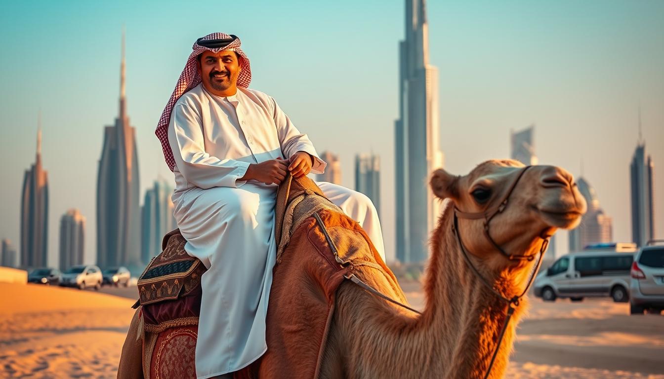 How old do you have to be to ride a camel in Dubai?