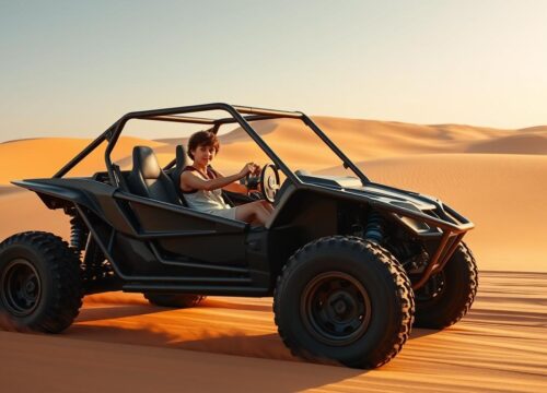How old do you need to be to drive a dune buggy in Dubai?