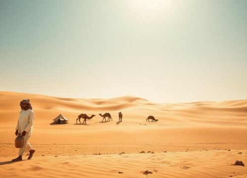 How to survive in the Arabian desert?