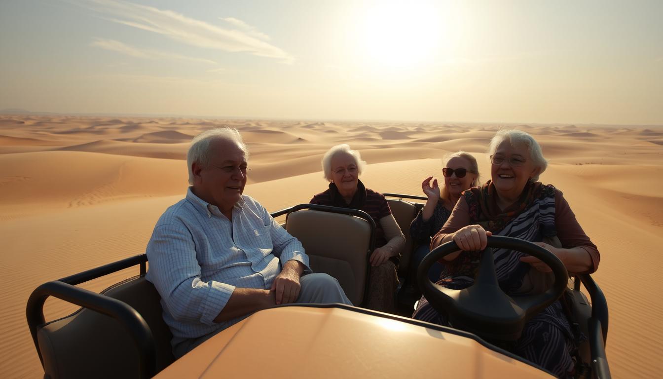 Is Dubai Desert Safari safe for senior citizens?
