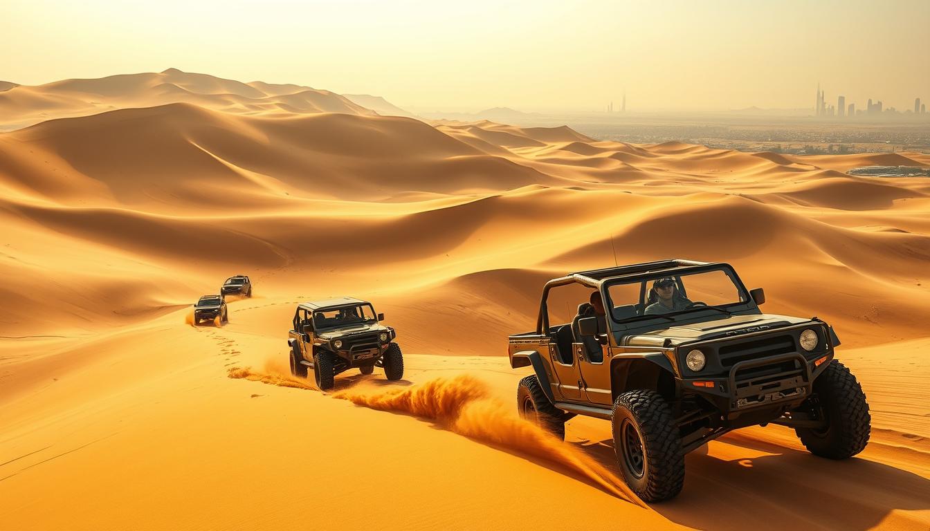 Is dune bashing in Dubai scary?