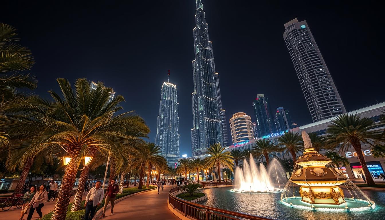 Is it safe to walk around Dubai at night?