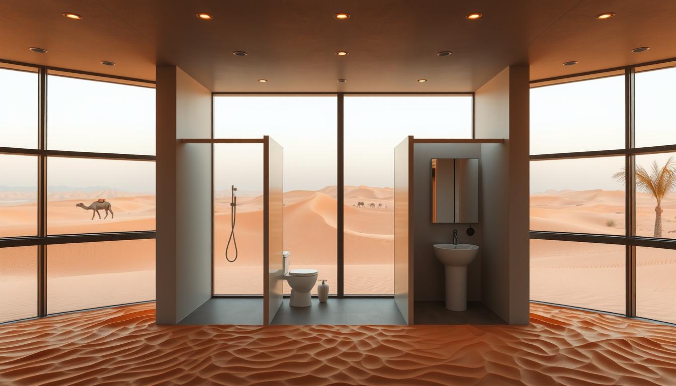Is there washroom in Desert Safari Dubai?