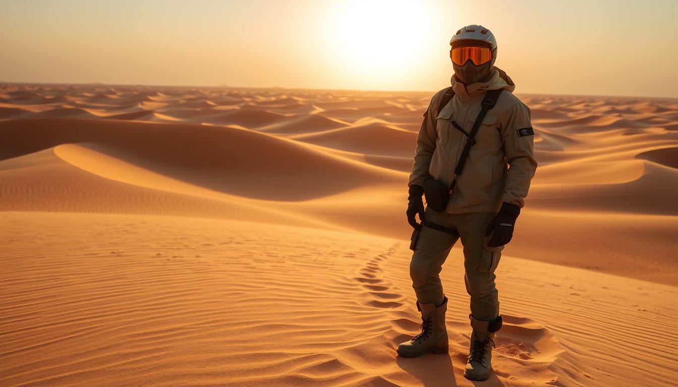 What do you wear when dune bashing?