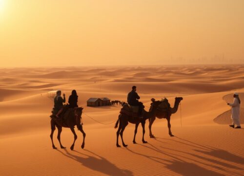 What does the Dubai desert safari include?