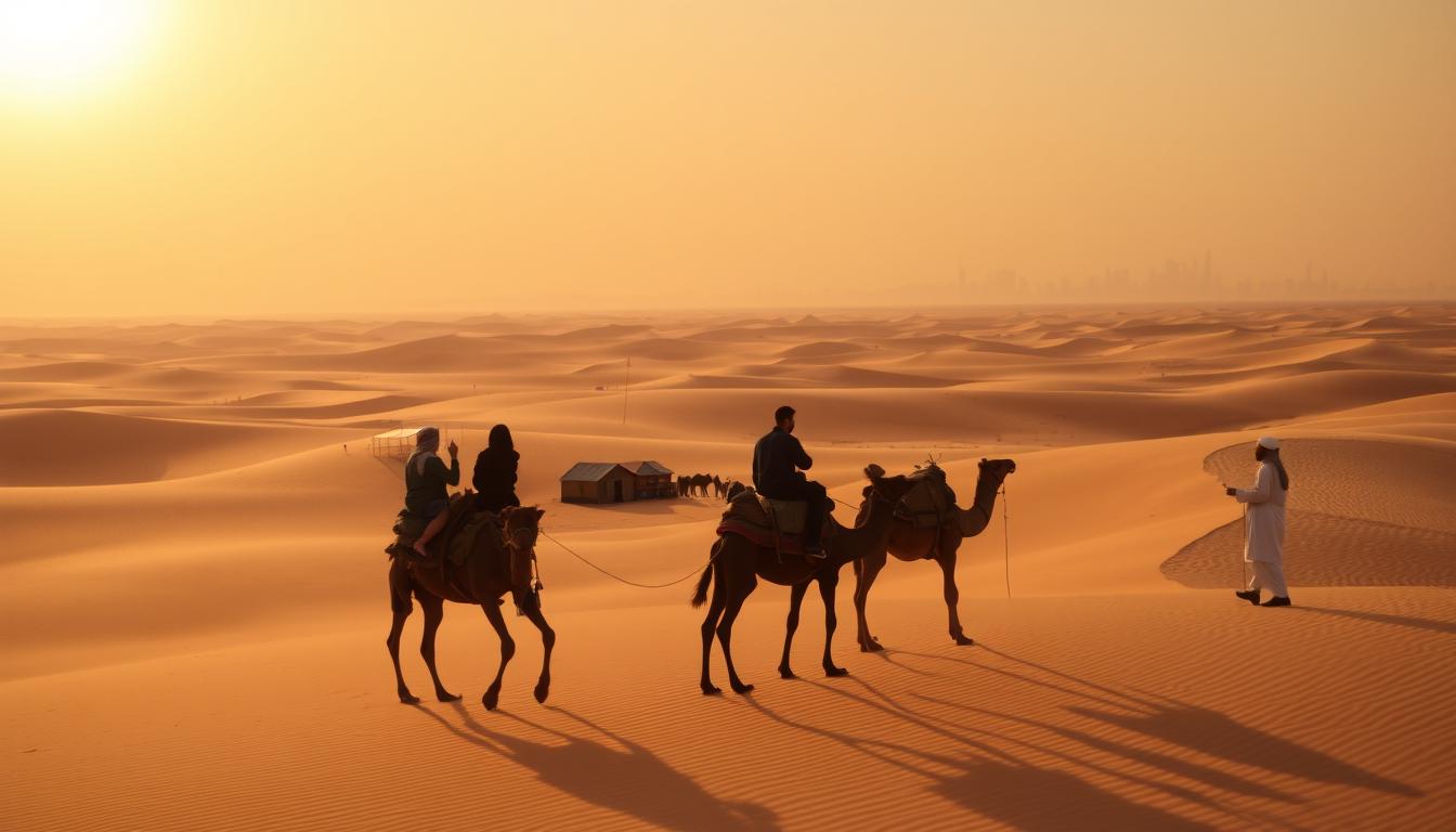 What does the Dubai desert safari include?