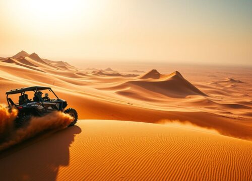 What is red dune bashing in Dubai?
