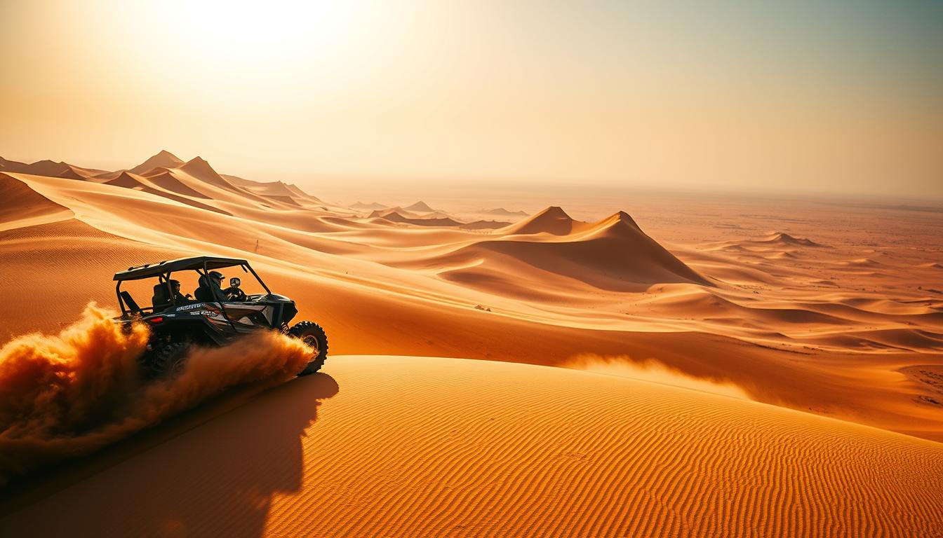 What is red dune bashing in Dubai?