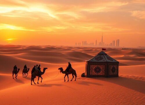 What is the best time for desert safari in Dubai?