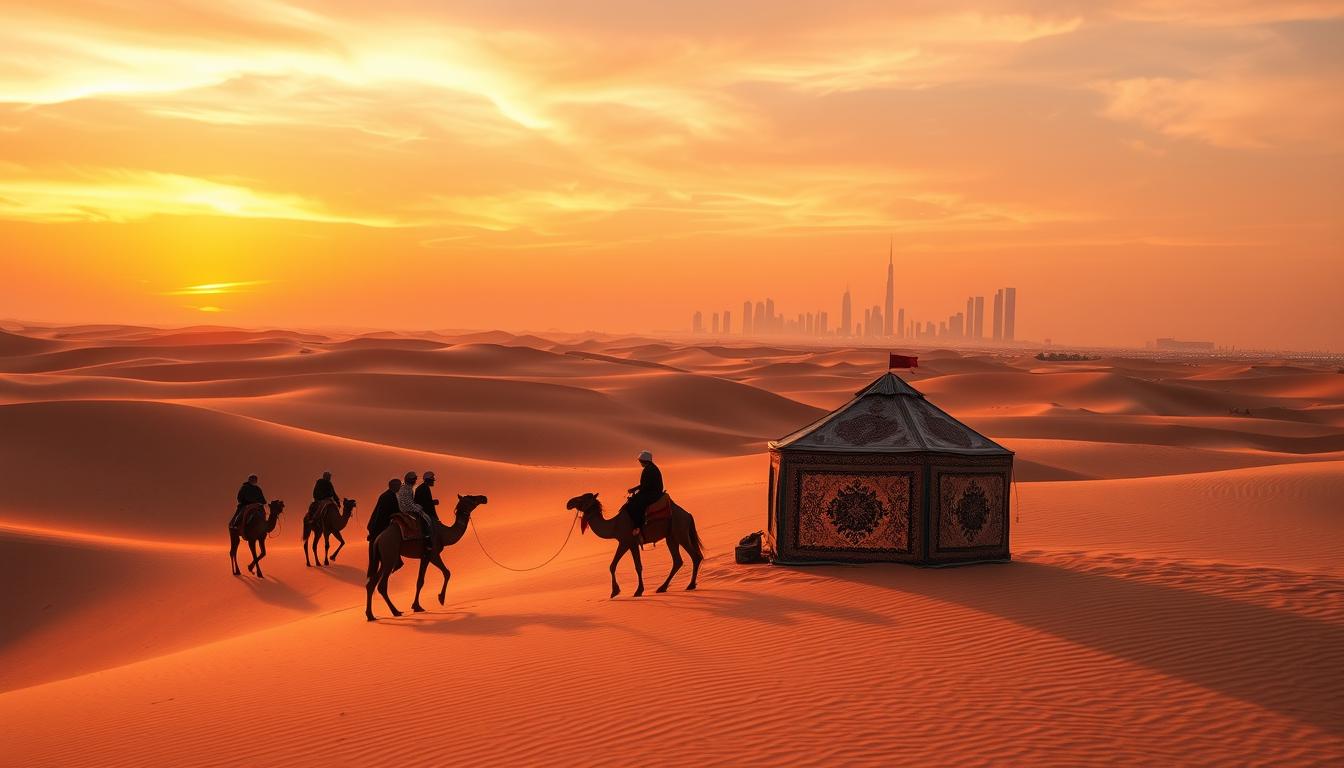 What is the best time for desert safari in Dubai?