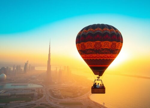 What is the best time for hot air balloon in Dubai?