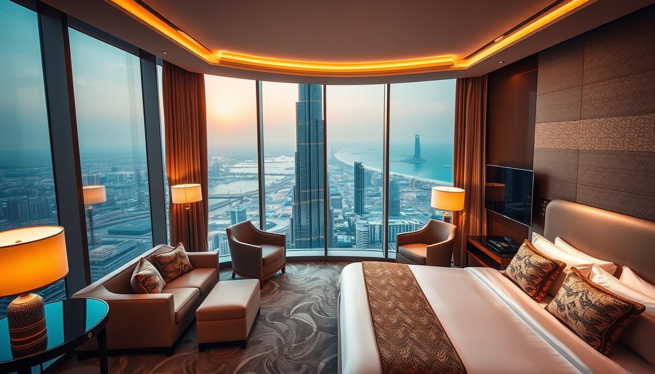 What is the cost of 1 day stay in Burj Khalifa?