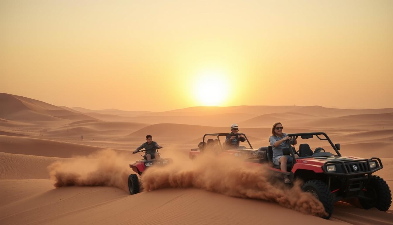 What is the minimum age for dune bashing in Dubai?