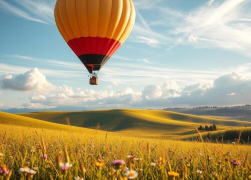 What month is best for a hot air balloon?