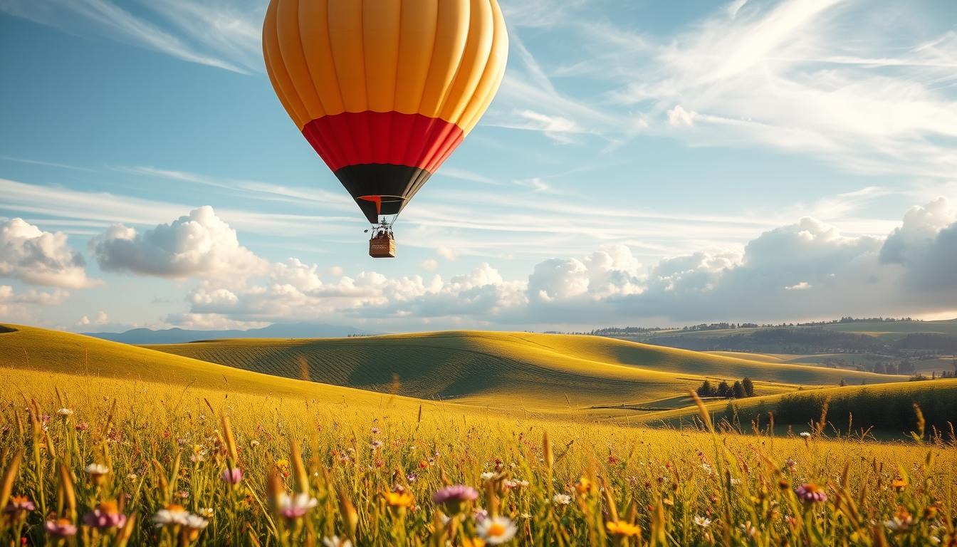 What month is best for a hot air balloon?