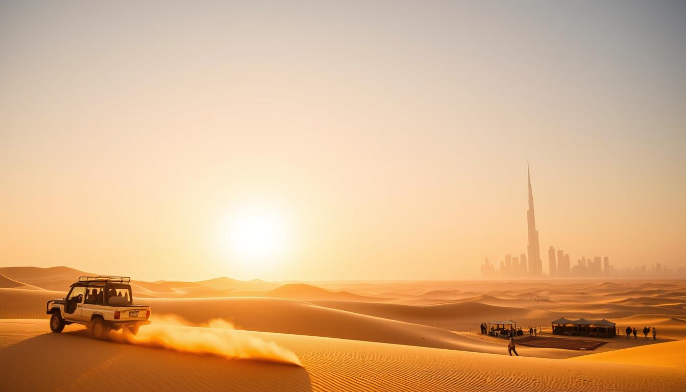 What time is best for desert safari in Dubai?