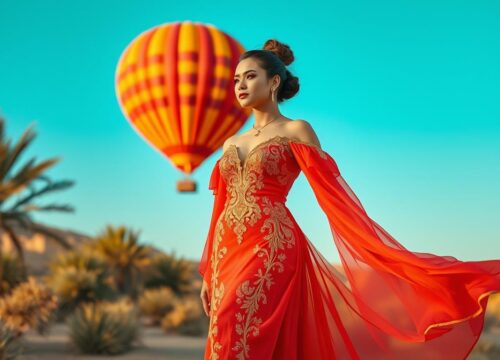 What to wear a hot air balloon in Dubai?