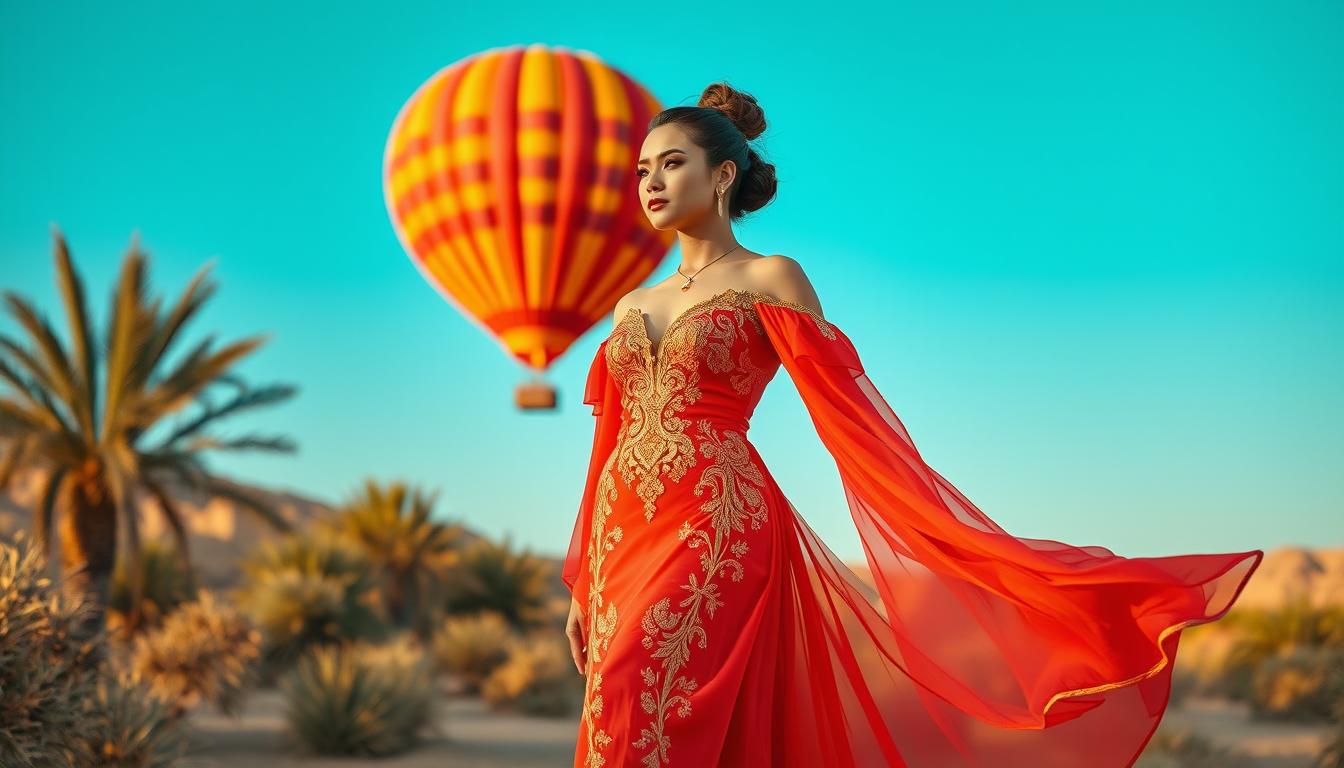 What to wear a hot air balloon in Dubai?