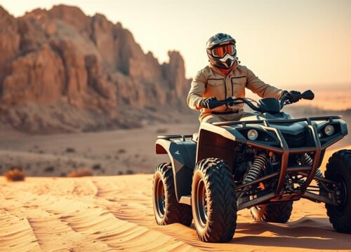 What to wear when quad biking in the desert?