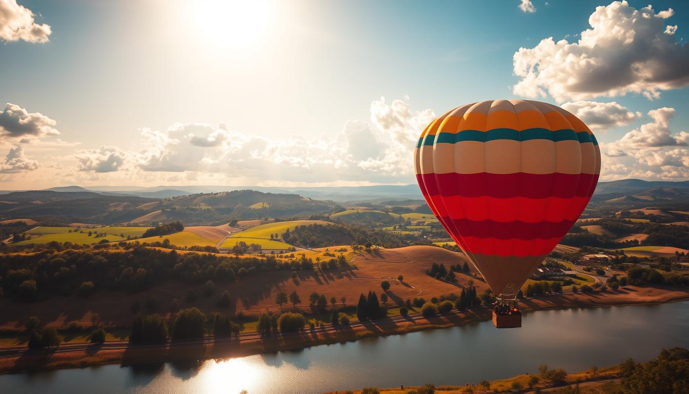 What weather is good for hot air balloon?